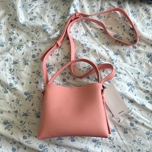Mango Small Pink Crossbody Bag